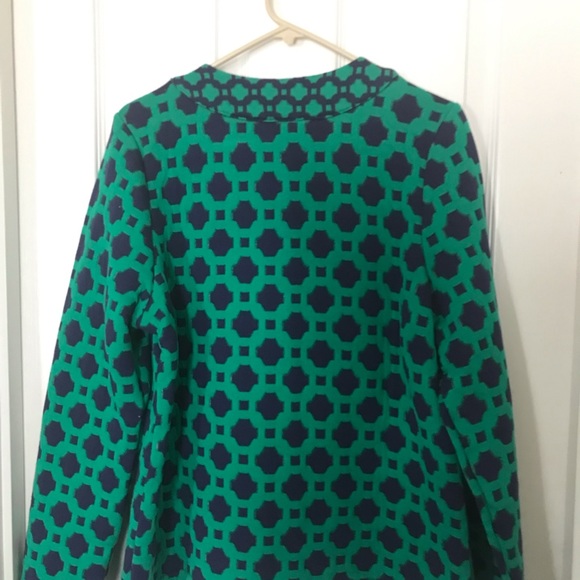 Isaac Mizrahi Lattice Jacquard Knit Jacket - Picture 2 of 2